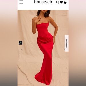 House of CB Persephone Dress Size Small D+ Cup